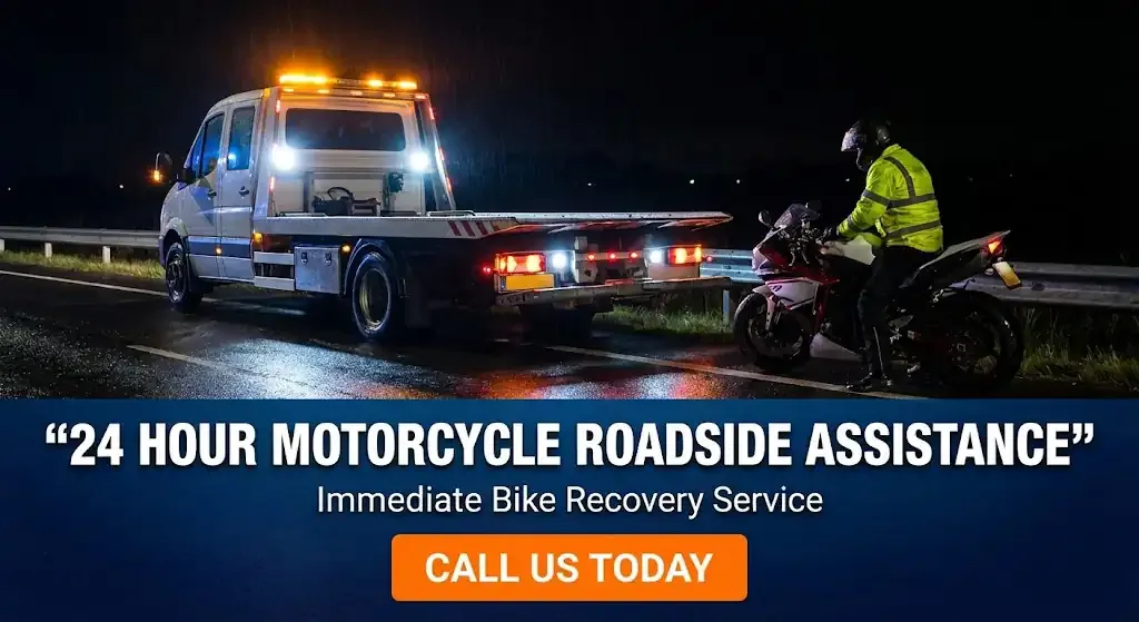 24 Hour Motorcycle Roadside Assistance Service Near Me