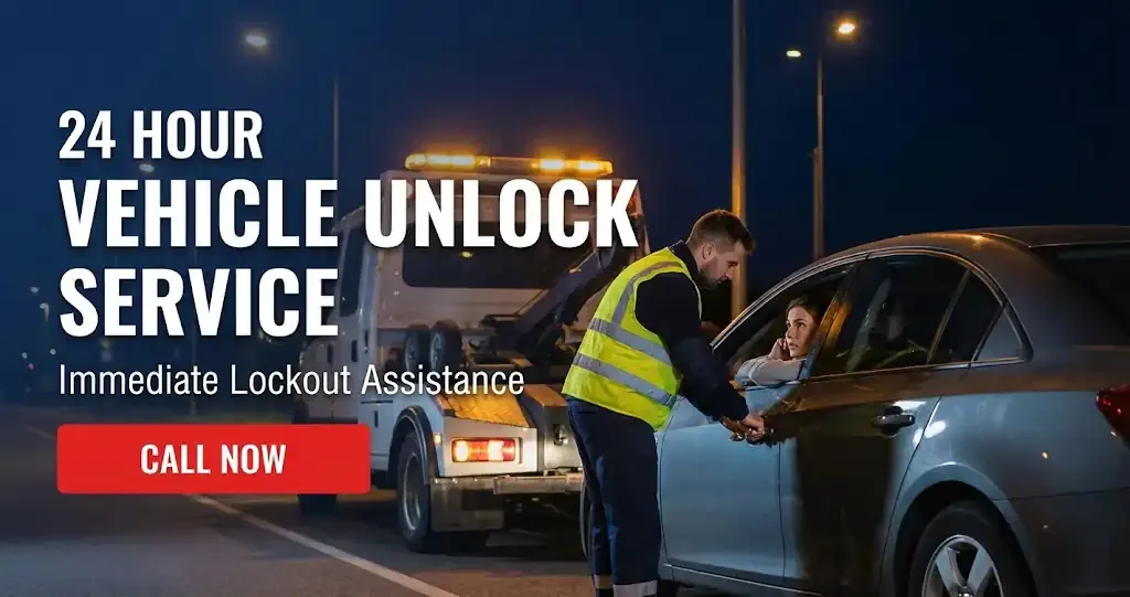 24 Hour Vehicle Unlock Service Near Me