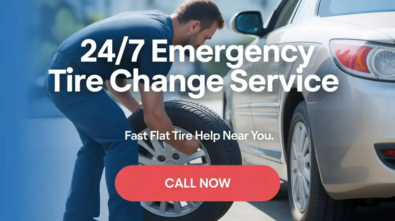 247 Emergency Tire Change Service Near Me