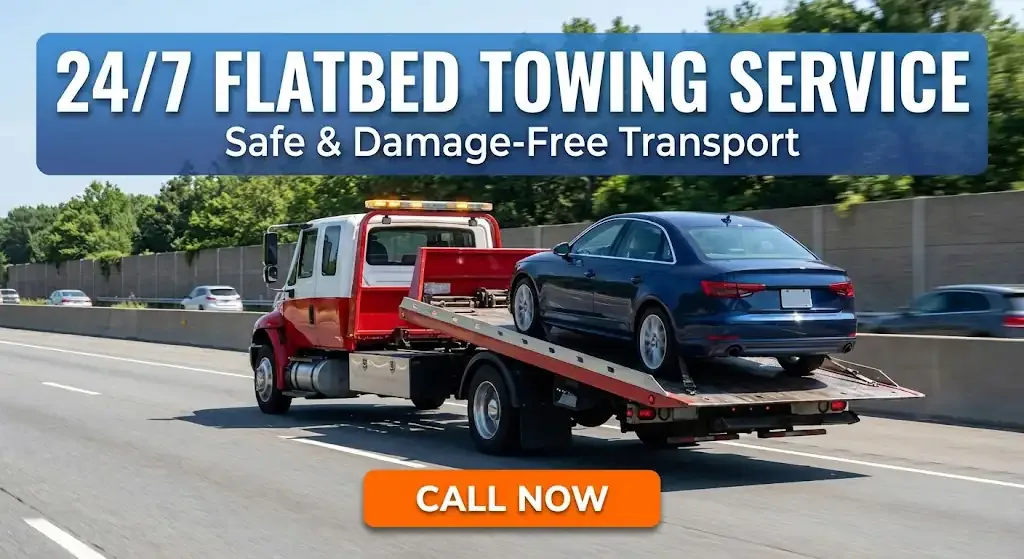 247 Flatbed Towing Service Near Me