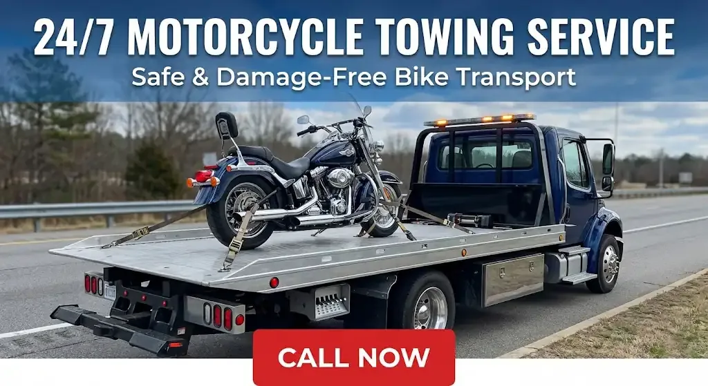 247 Motorcycle Towing Service Near Me