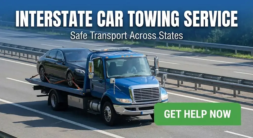 Interstate Car Towing Service Near Me